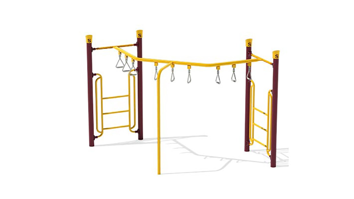 90 Degree Trapeze Ring Overhead Ladder